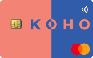 KOHO_Mastercard_prepaid credit card